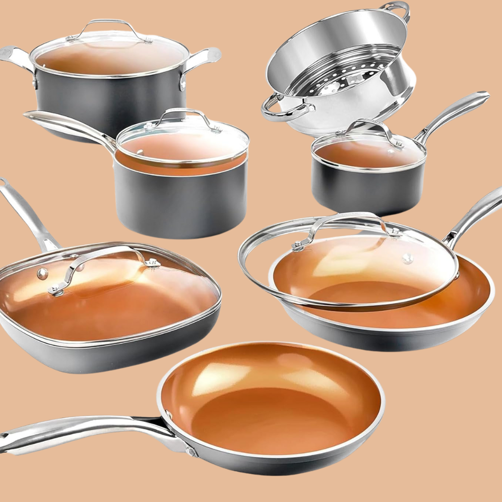 Gotham Steel Ceramic Pots and Pans Set